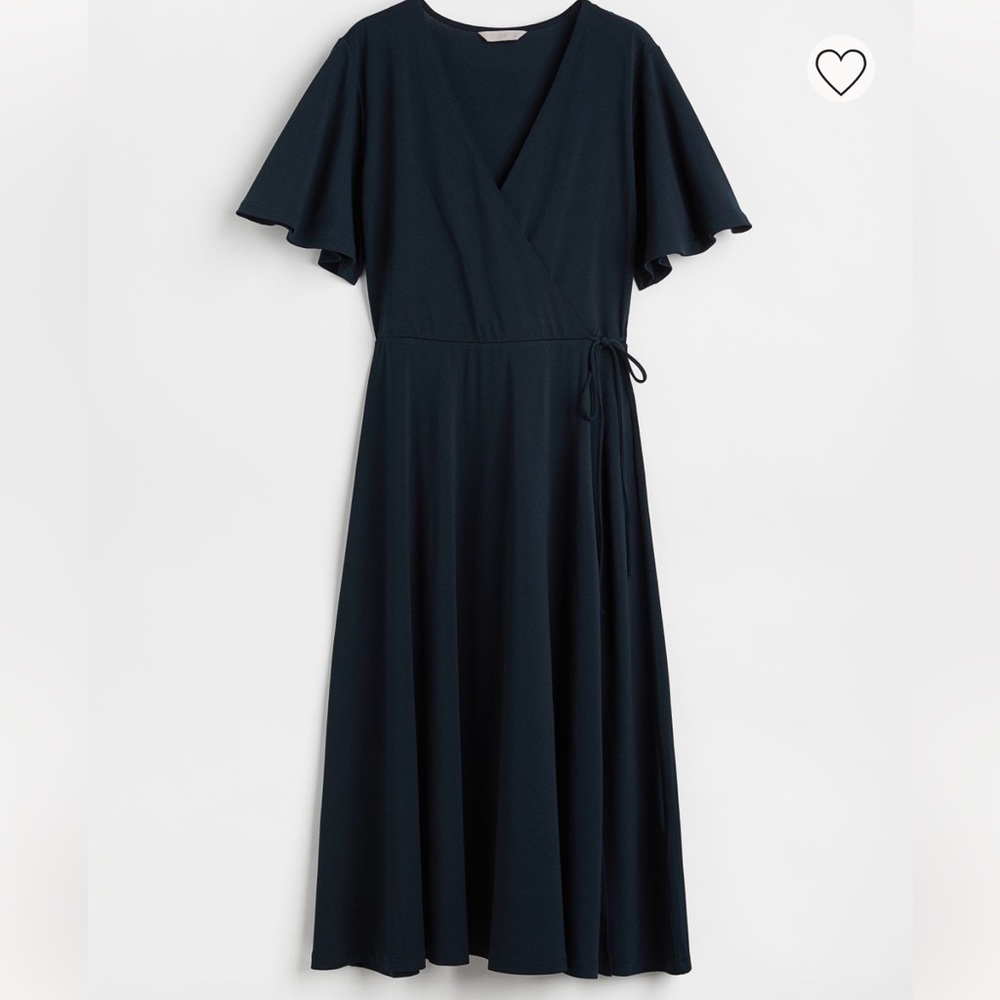 Out of stock like new navy H&M calf length dress!